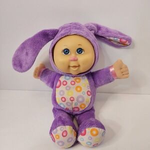 CPK Cuties Purple Bunny Costume Plush Cabbage Patch Kids Easter Doll 10" 2012